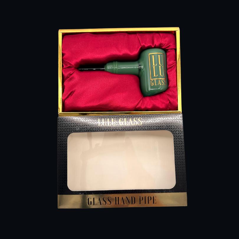LULU BUBBLER HAMMBER DESIGN GLASS HAND PIPE