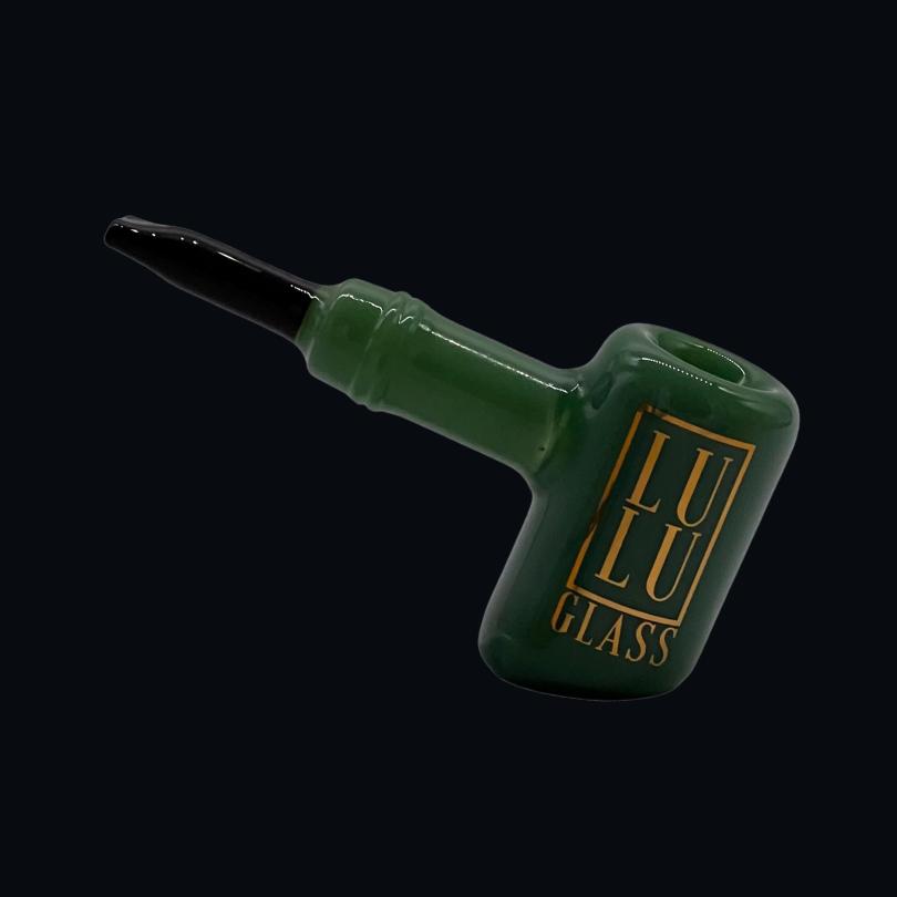 LULU BUBBLER HAMMBER DESIGN GLASS HAND PIPE