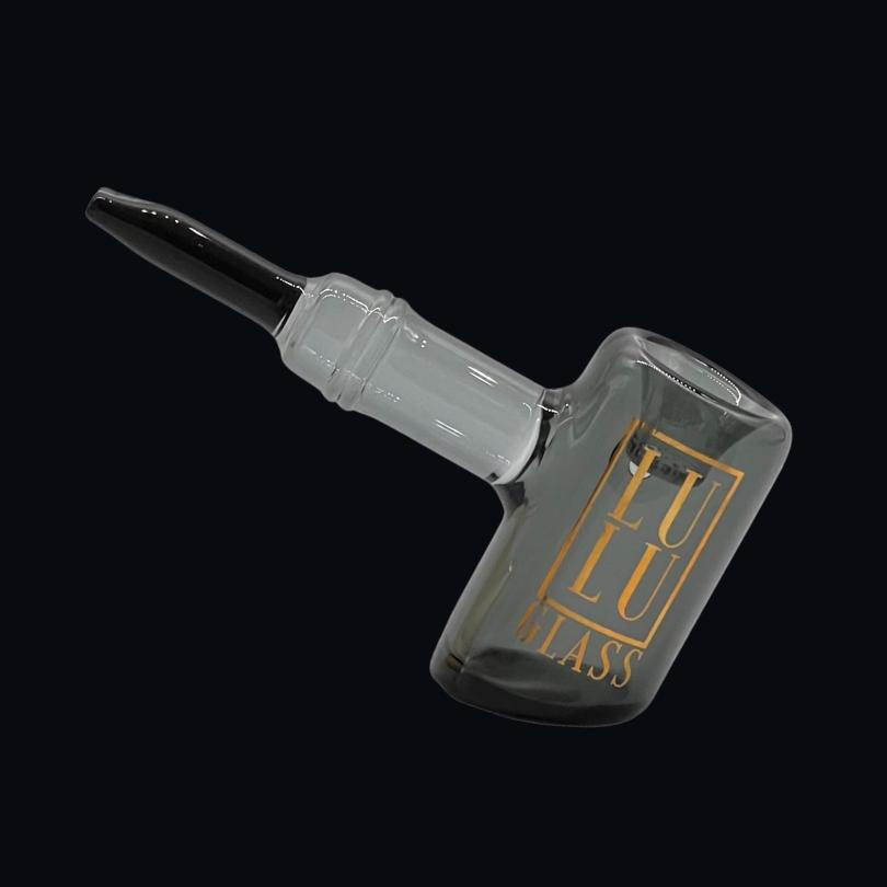 LULU BUBBLER HAMMBER DESIGN GLASS HAND PIPE