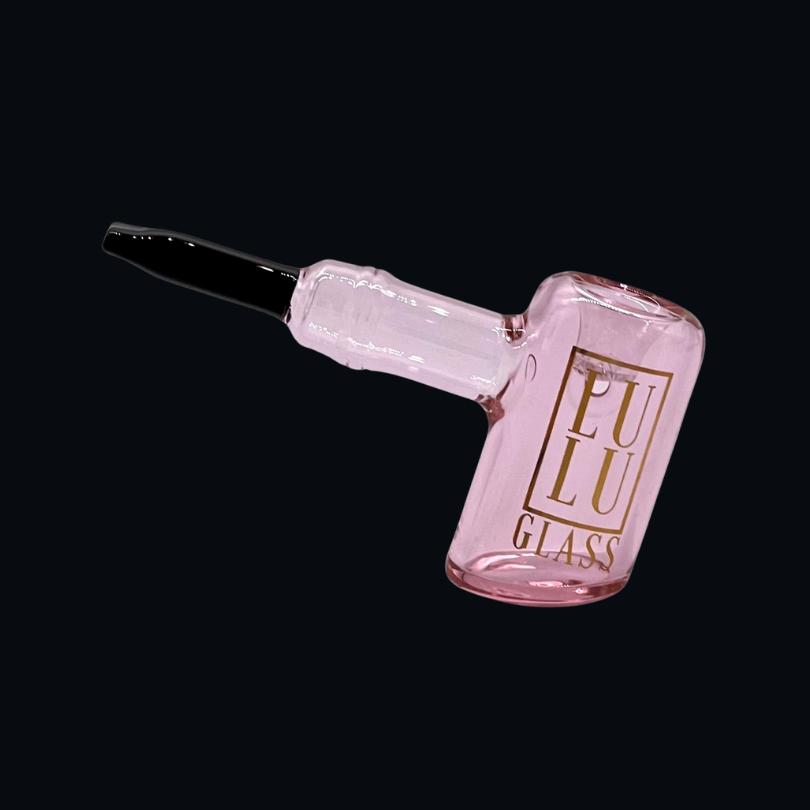 LULU BUBBLER HAMMBER DESIGN GLASS HAND PIPE