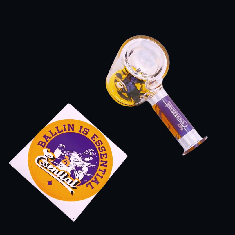 ESSENTIAL HAMMER GLASS HADN PIPE