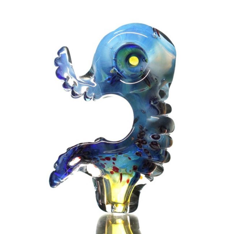 RIDDLES GLASS HAND PIPE