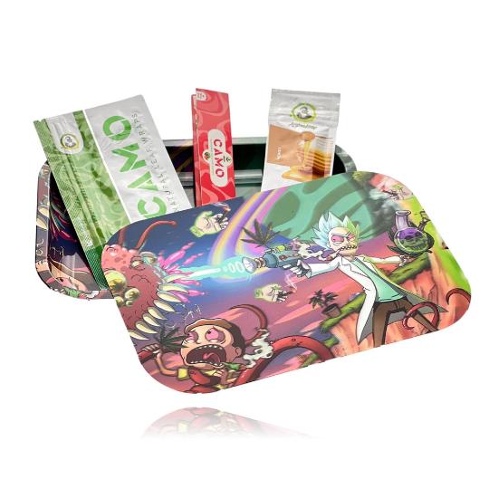 3D HOLOGRAPHIC ROLLING TRAY WITH MAGNETIC LID