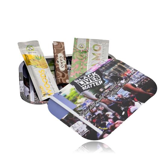 3D HOLOGRAPHIC ROLLING TRAY WITH MAGNETIC LID