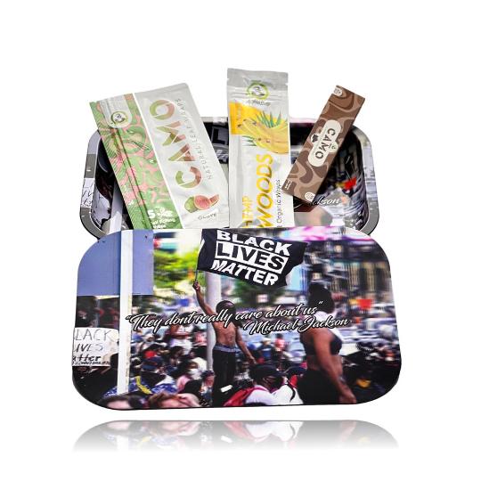 3D HOLOGRAPHIC ROLLING TRAY WITH MAGNETIC LID