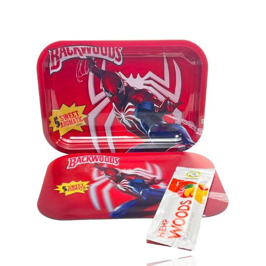 3D HOLOGRAPHIC ROLLING TRAY WITH MAGNETIC LID