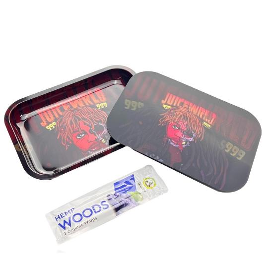 3D HOLOGRAPHIC ROLLING TRAY WITH MAGNETIC LID