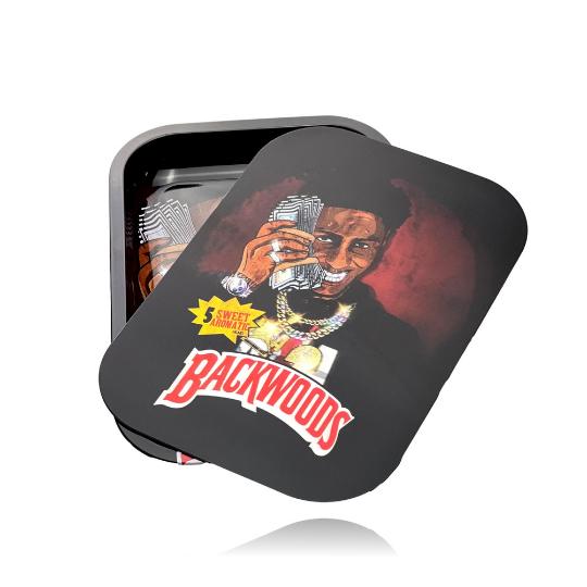 3D HOLOGRAPHIC ROLLING TRAY WITH MAGNETIC LID