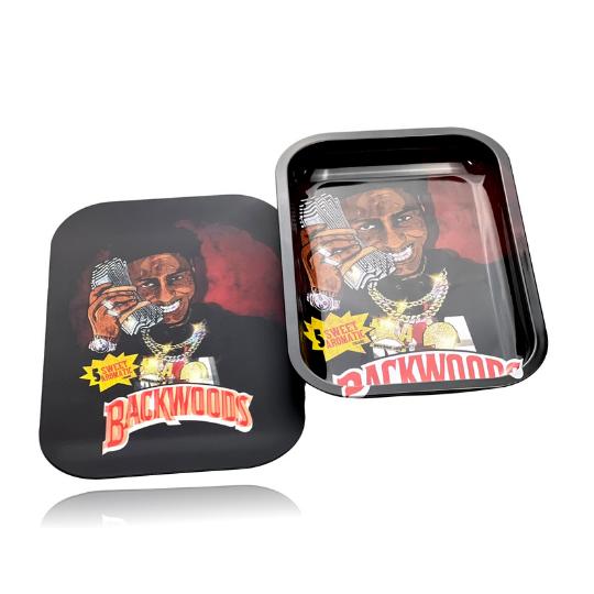 3D HOLOGRAPHIC ROLLING TRAY WITH MAGNETIC LID