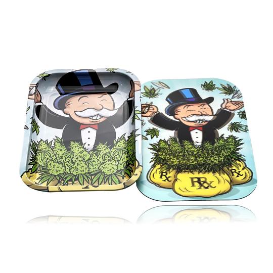 3D HOLOGRAPHIC ROLLING TRAY WITH MAGNETIC LID