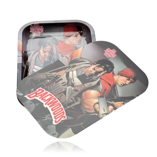 3D HOLOGRAPHIC ROLLING TRAY WITH MAGNETIC LID