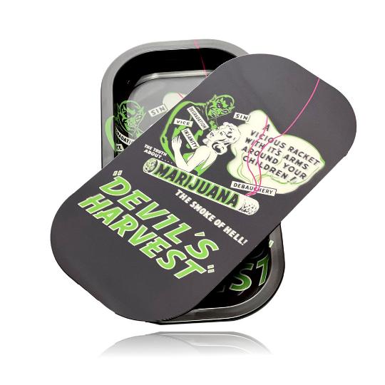 3D HOLOGRAPHIC ROLLING TRAY WITH MAGNETIC LID