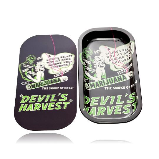 3D HOLOGRAPHIC ROLLING TRAY WITH MAGNETIC LID