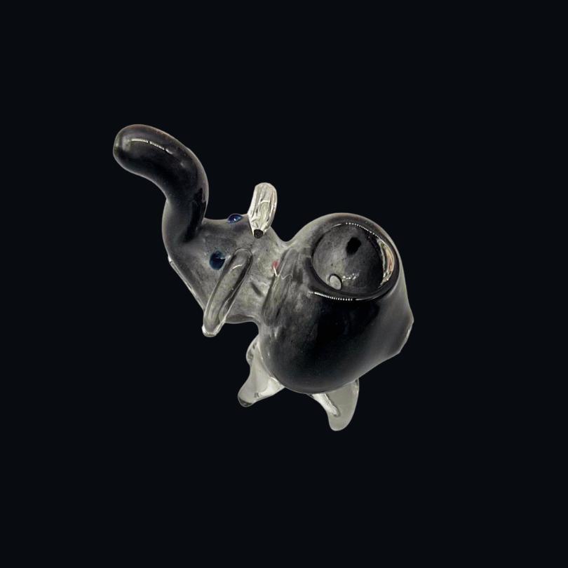 4" Elephant Glass Hand Pipe