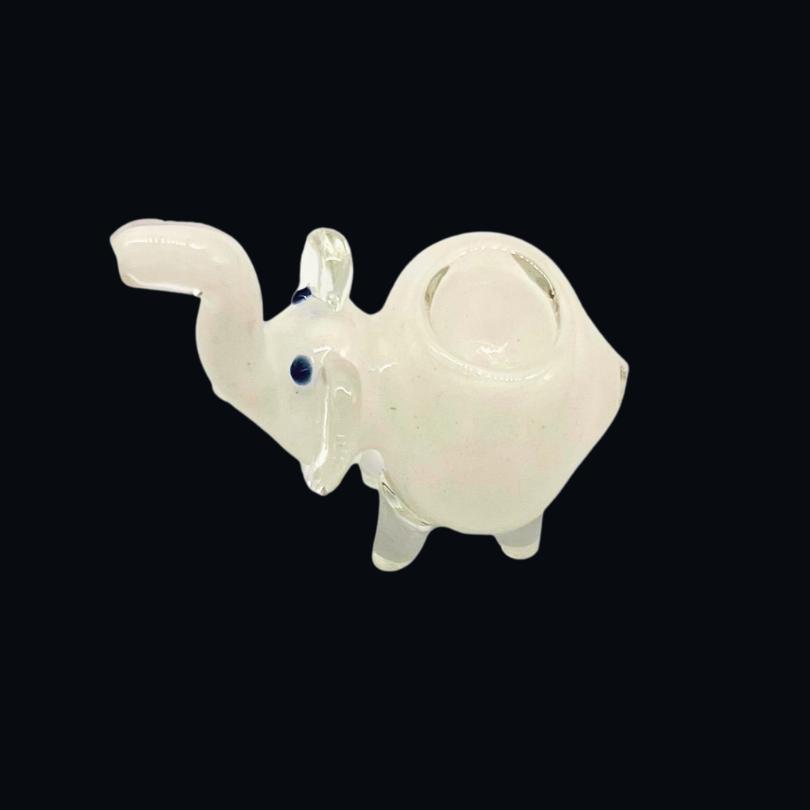 4" Elephant Glass Hand Pipe