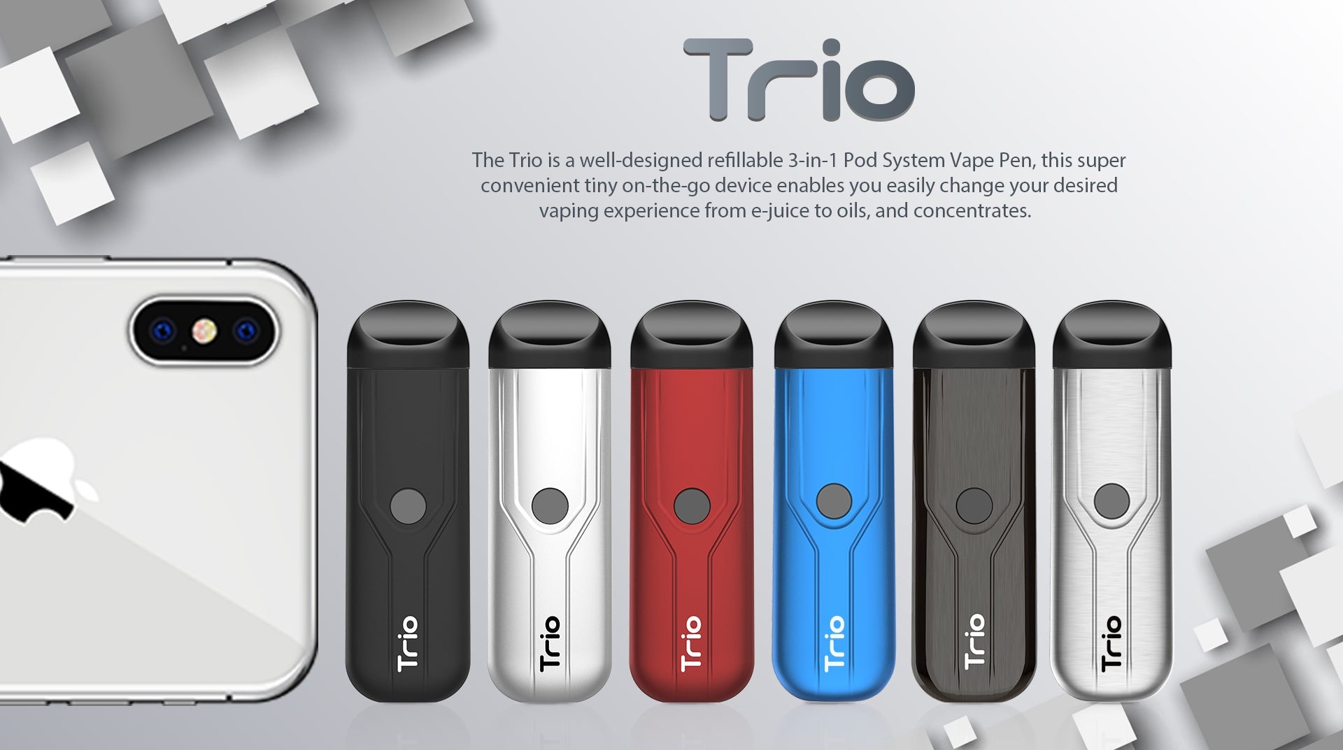 Yocan Trio 3-In-1 Kit