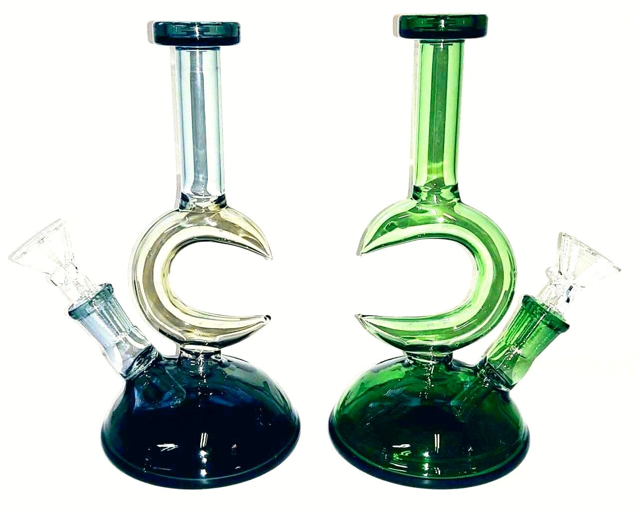 7" Crescent Waterpipe