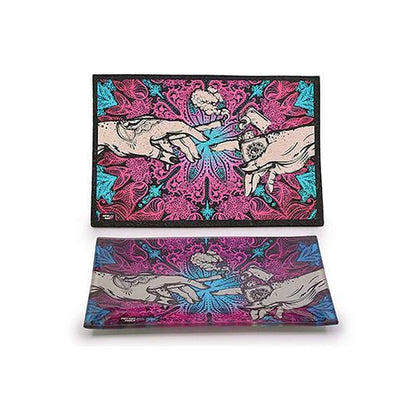 Puff Puff Pass It Moodmat & Matching Glass Tray