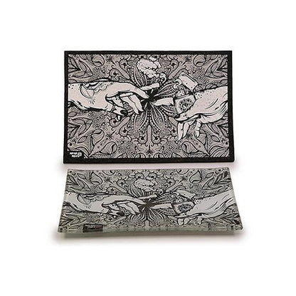 Puff Puff Pass It Moodmat & Matching Glass Tray