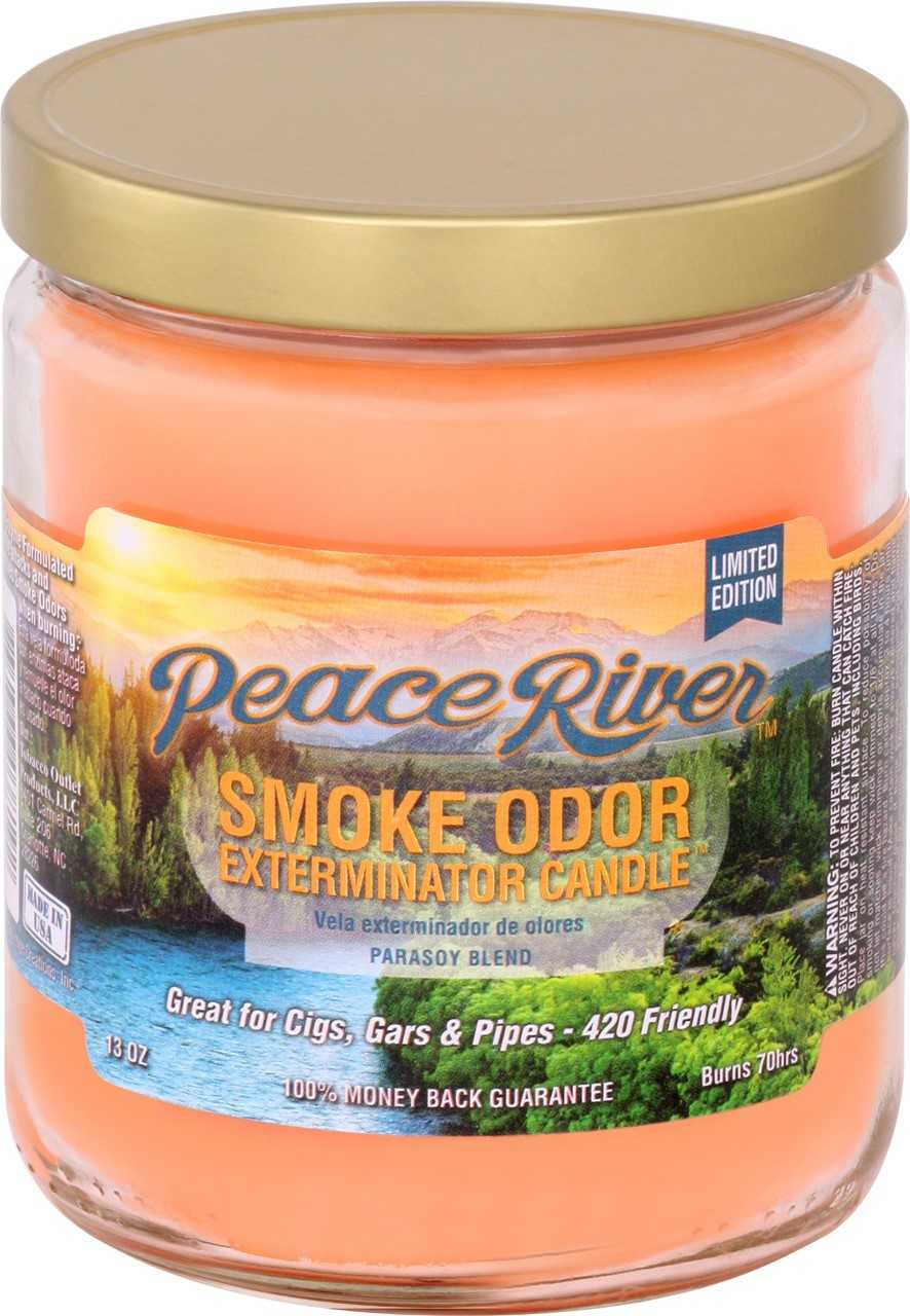 Smoke Odor Exterminator Candle 13oz Peace River
