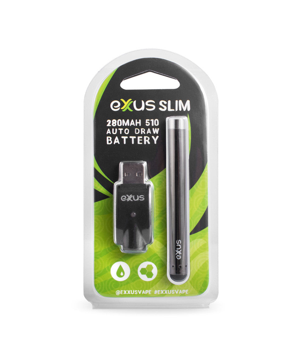 Exxus Slim 280 mAh 510 Auto Draw Cartridge Vaporizer