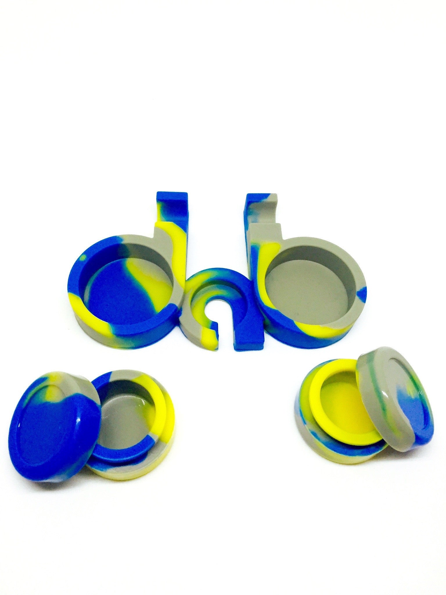 Silicone Container w/ Dab Holder