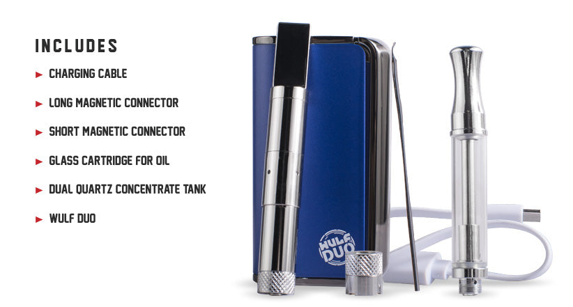 Wulf Duo 2 in 1 Cartridge Vaporizer by Wulf Mods