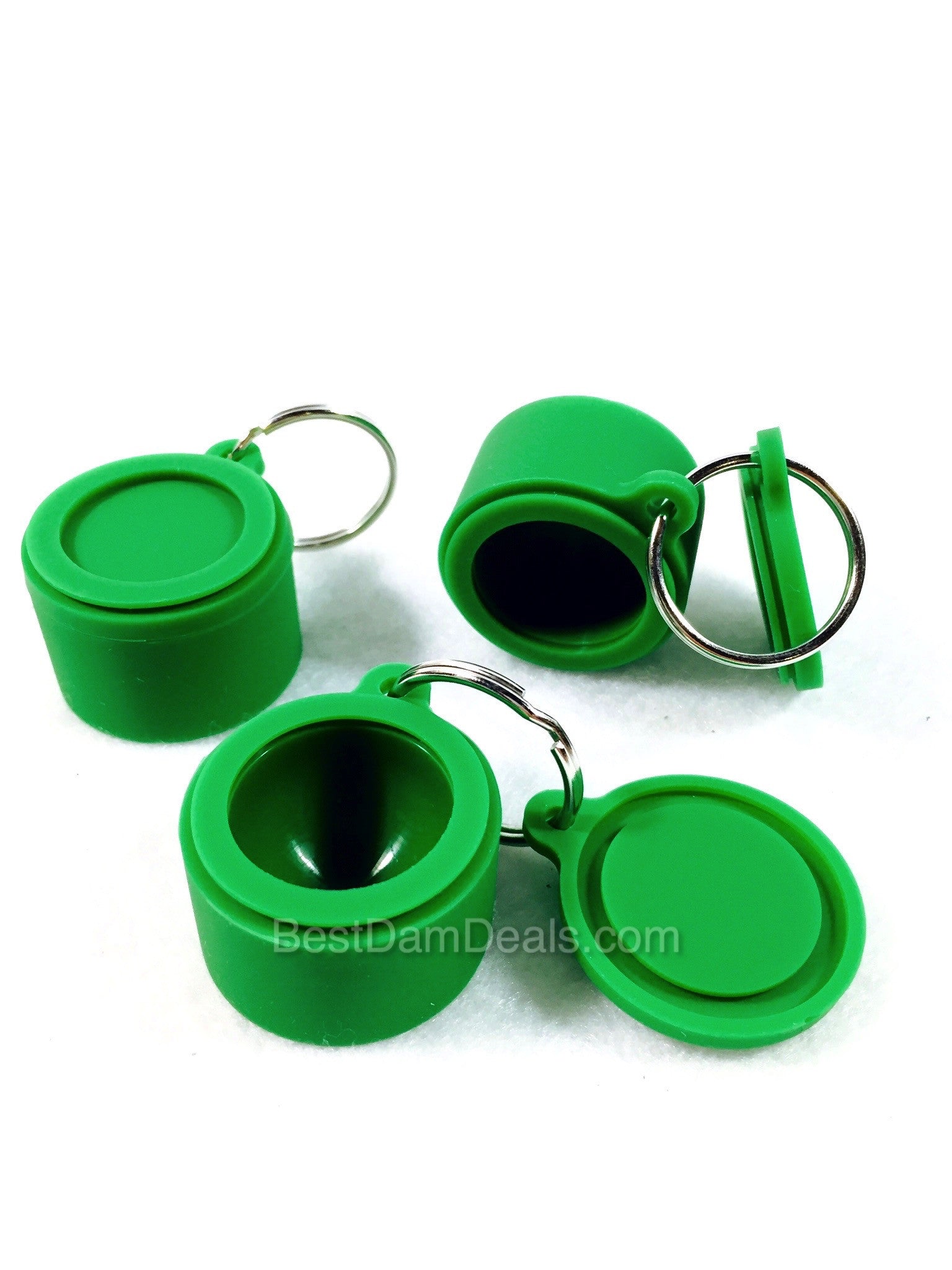Keychain Silicone Container