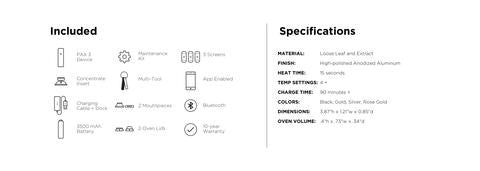 PAX 3 (Dry + Extract)