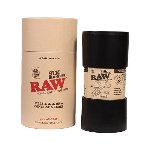 RAW - Six Shooter Cone Filler (King Size)