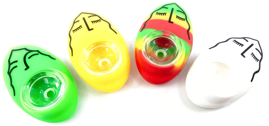 Pyramid Rain Drop Silicone Pipe