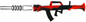 AK Gun Silicone Nectar Collector w/ Quartz Nail