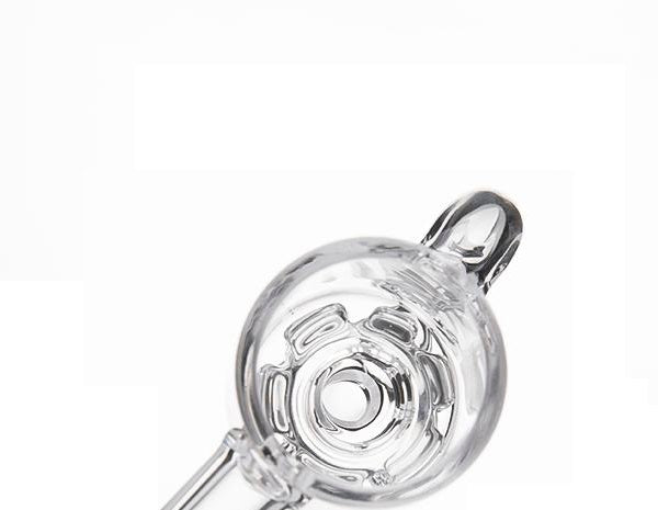 14mm Male Quartz Banger w/ Removable Diamond Knot + Free Carb Cap