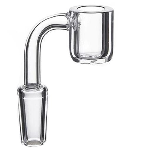 Clover Glass - 14mm Regular  Banger Flat Top clear - (Display Of 12)