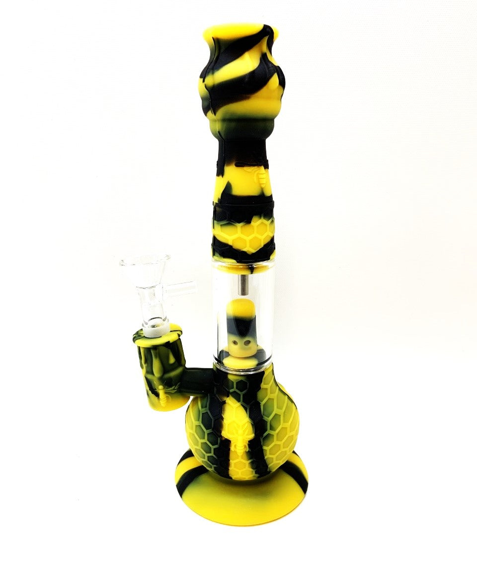 SILICONE WATER PIPE & NECTAR COLLECTOR