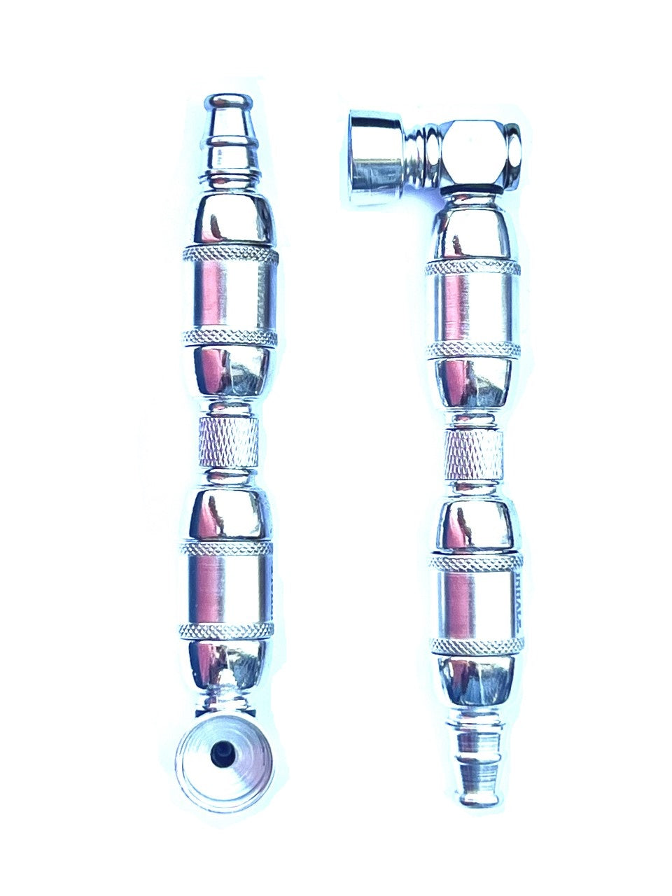 DOBULE CHAMBER METAL HAND PIPE