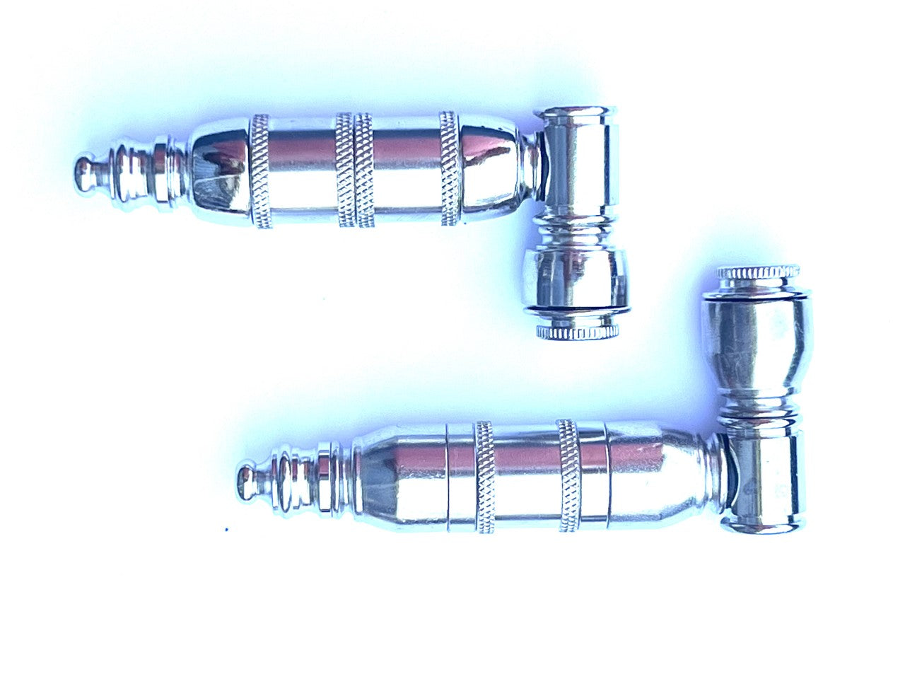 4'' DOUBLE CHAMBER METAL HAND PIPE