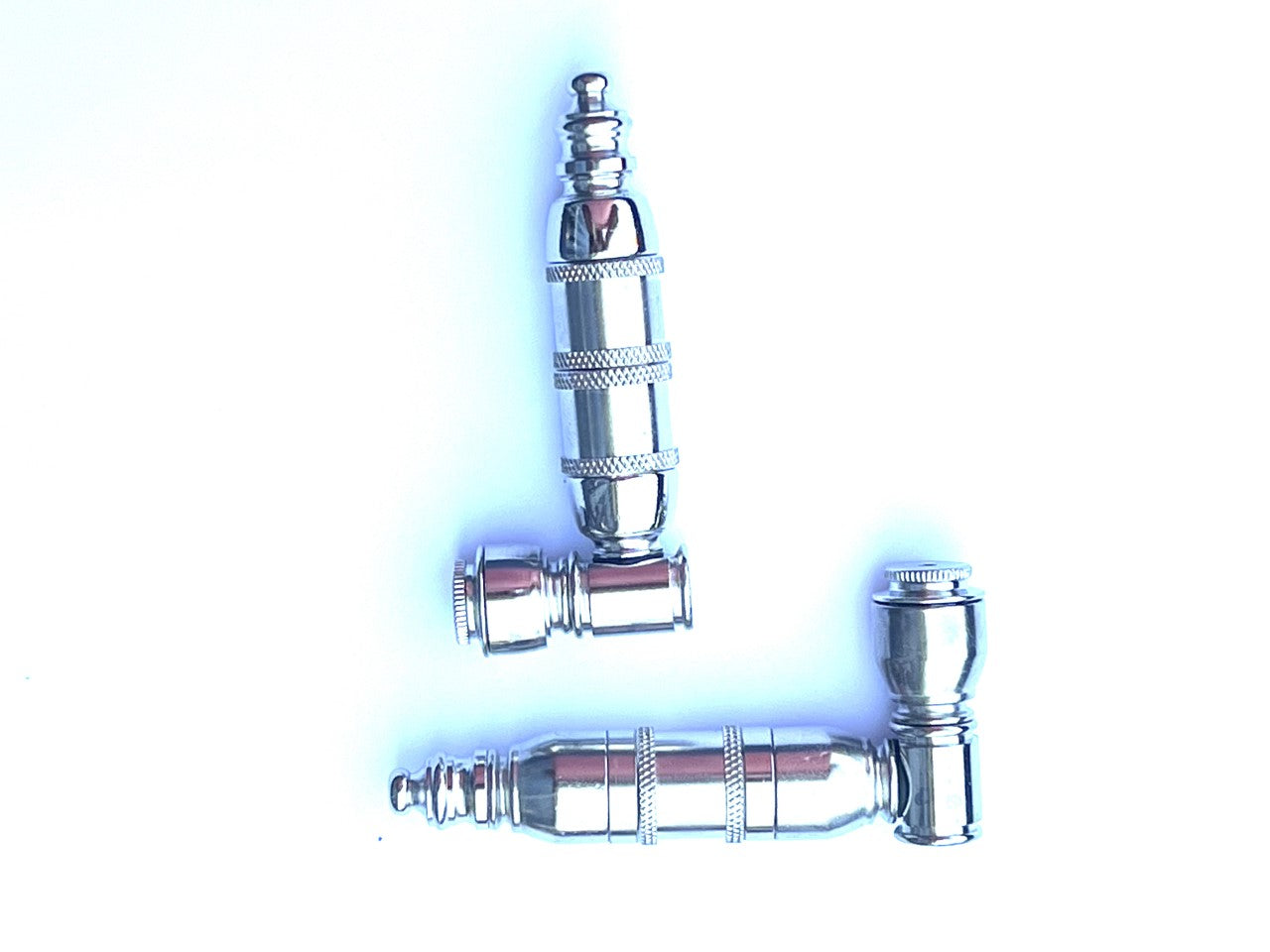 4'' DOUBLE CHAMBER METAL HAND PIPE