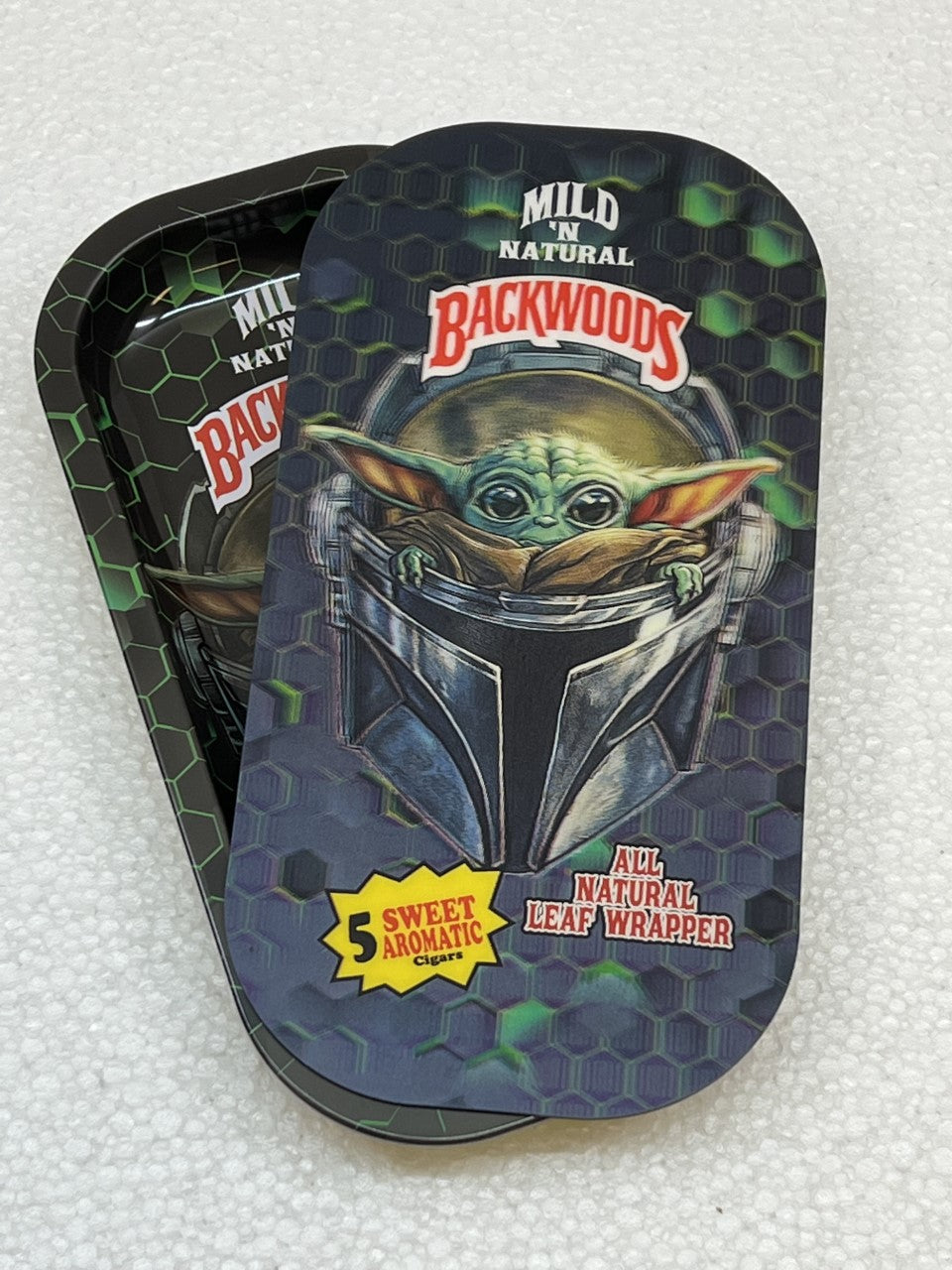 ROLLING TRAY WITH 3D MAGNETIC LID