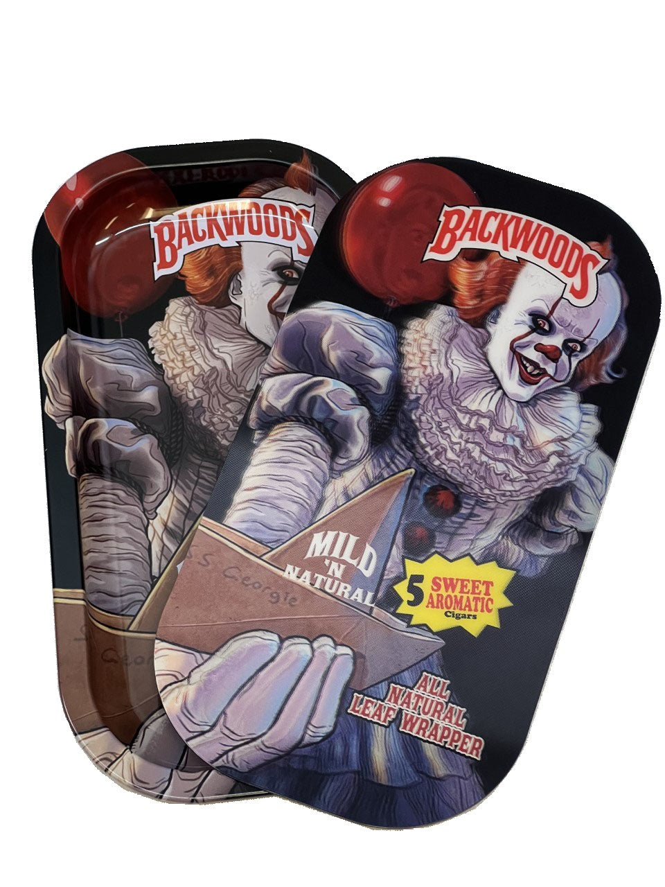 ROLLING TRAY WITH 3D MAGNETIC LID