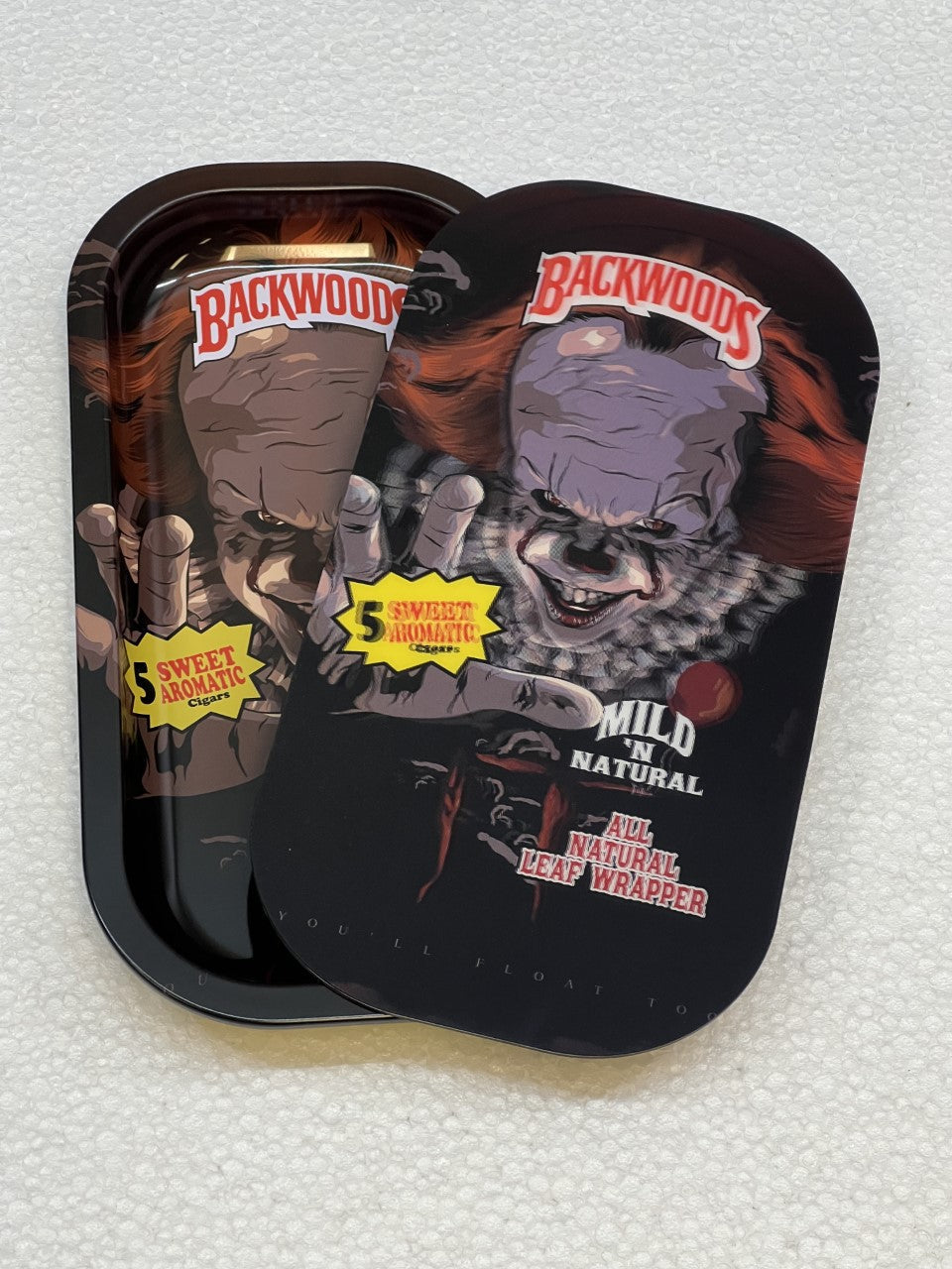 ROLLING TRAY WITH 3D MAGNETIC LID