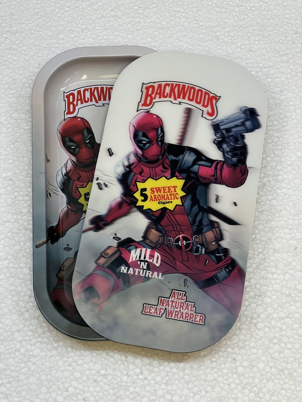 ROLLING TRAY WITH 3D MAGNETIC LID