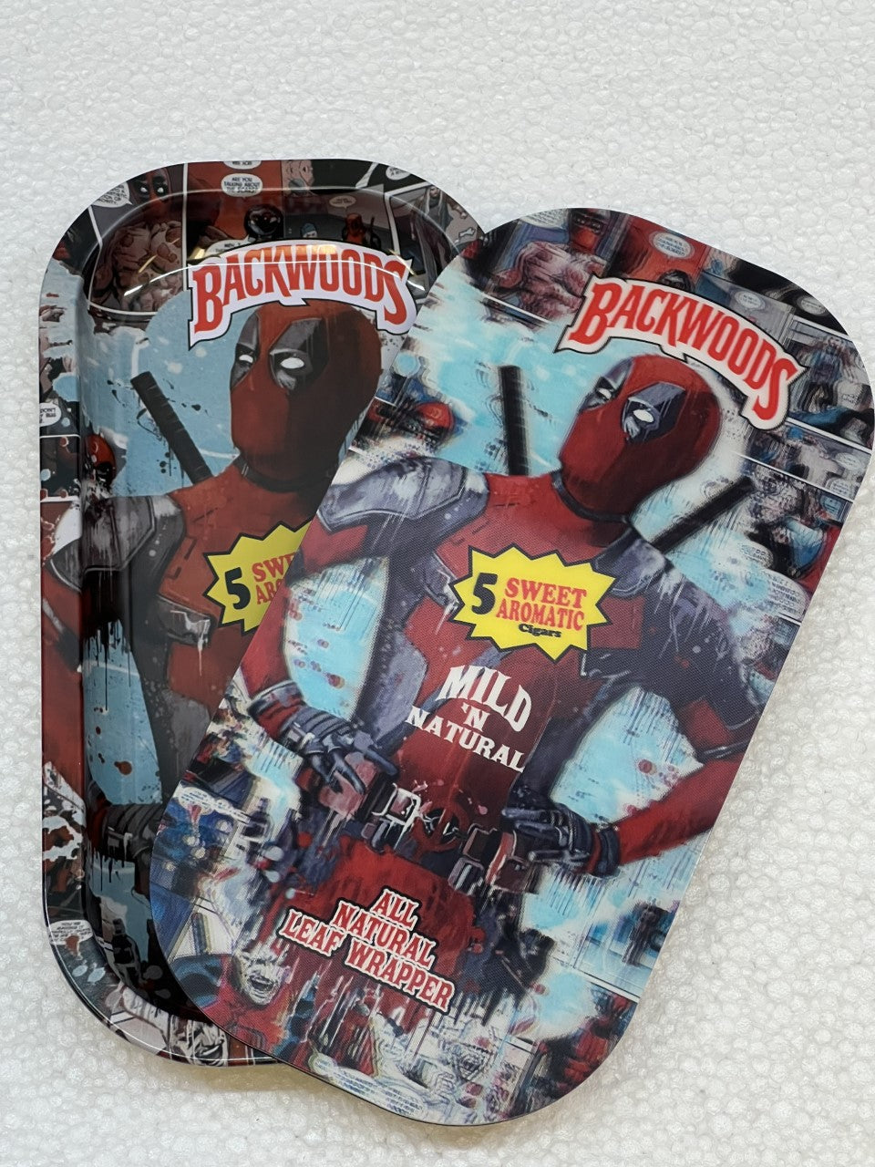 ROLLING TRAY WITH 3D MAGNETIC LID