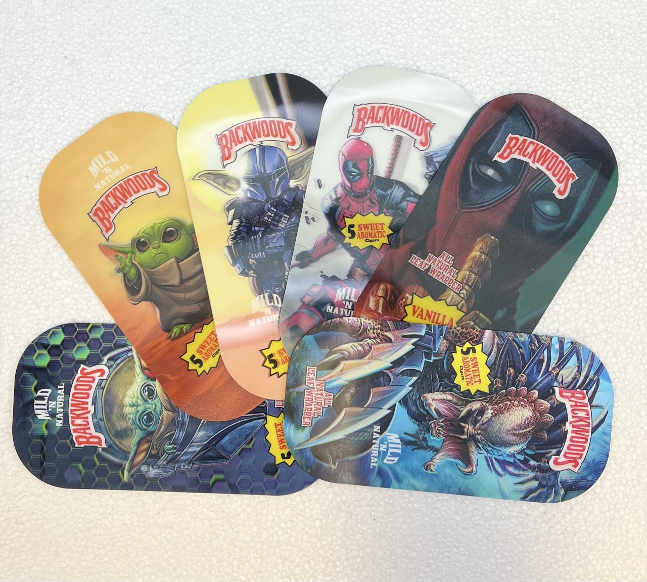 ROLLING TRAY WITH 3D MAGNETIC LID