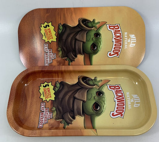 Rolling Tray with Magnetic Lid