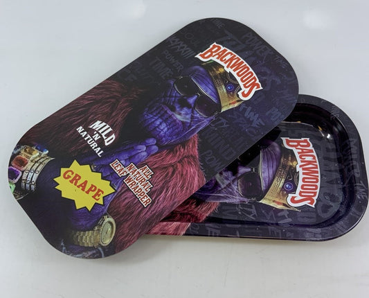 Rolling Tray with Magnetic Lid