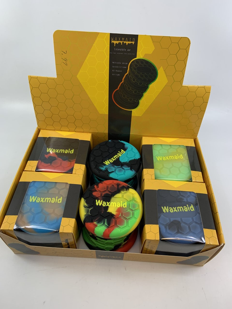 WAXMAID SILICONE EXTENDIBLE JARS