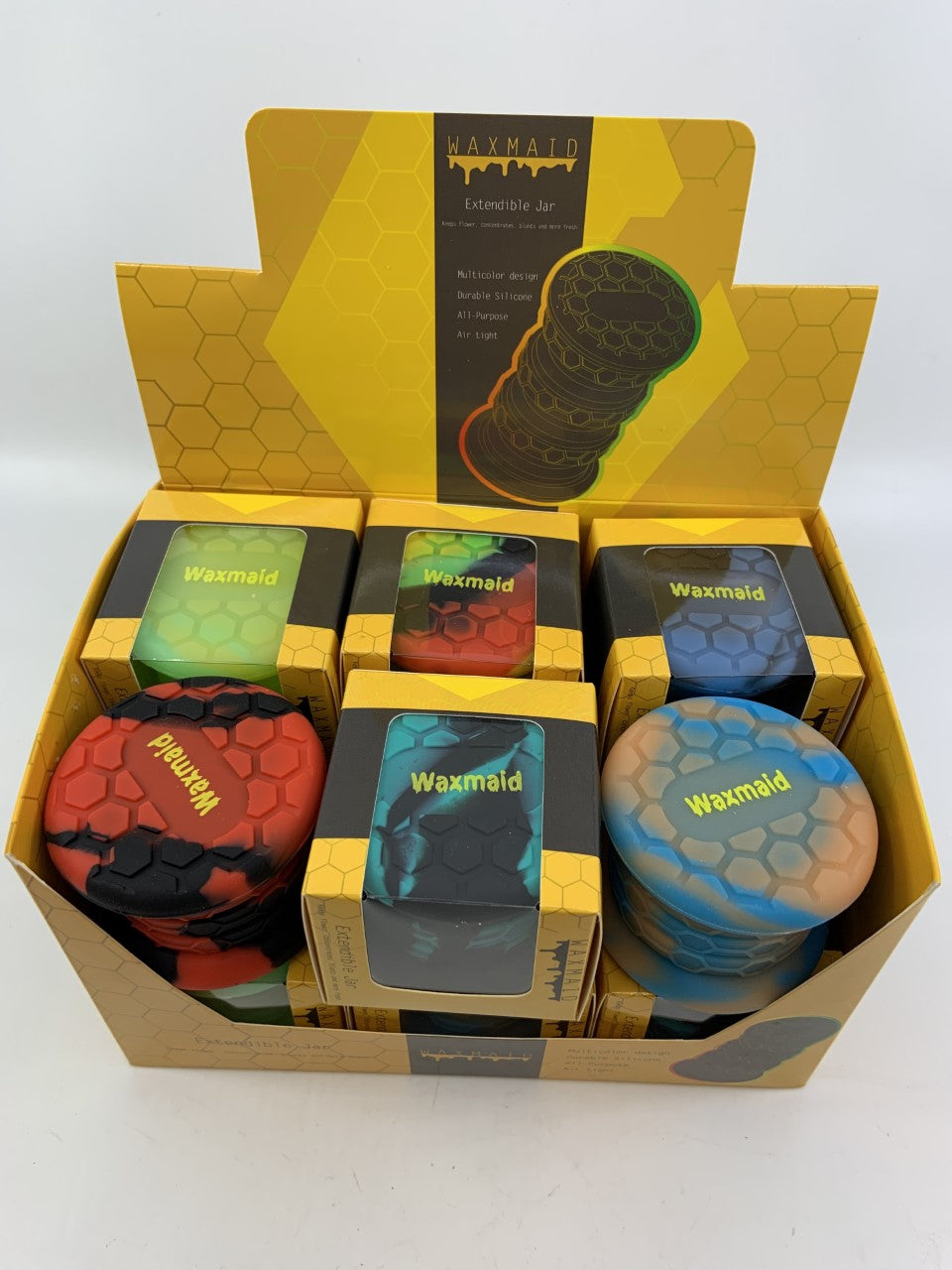 WAXMAID SILICONE EXTENDIBLE JARS