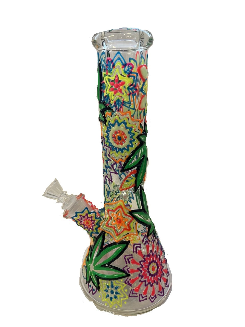 13'' COLOR GLOW IN DARK BEAKER