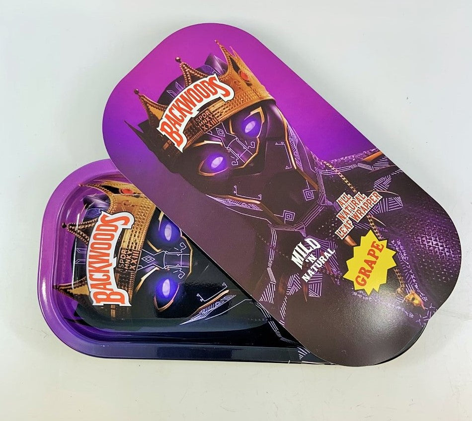 Rolling Tray with Magnetic Lid